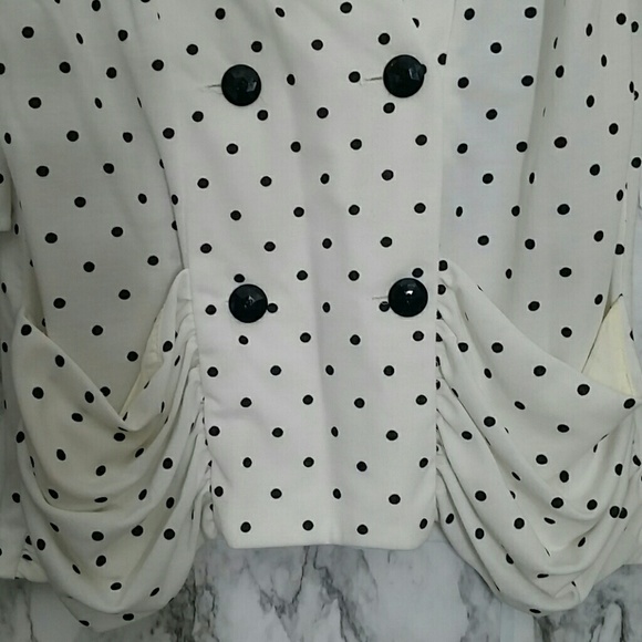Barone | vintage polka dot blazer - Picture 4 of 7